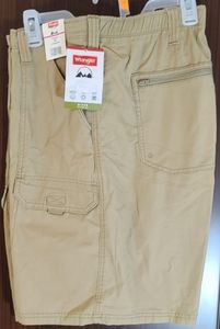 Mens Wrangler shorts tan work hiking size 46